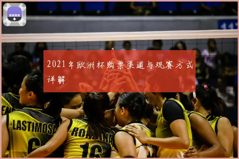 2021年欧洲杯购票渠道与观赛方式详解